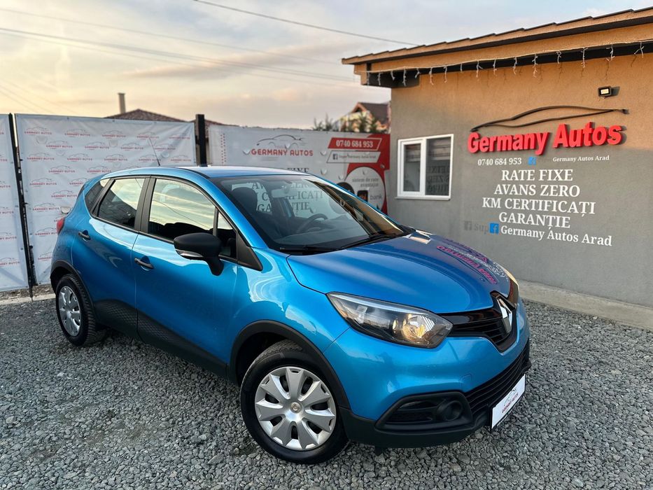 Renault Captur RATE/GARANTIE1.5diesel 2014 clima pilot senzori CA NOUA km reali