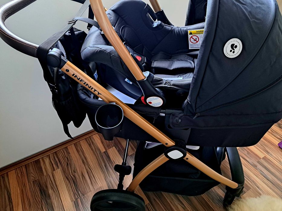 Бебешка количка Lorelli black edition