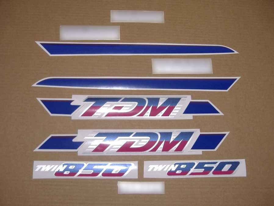 Стикери Yamaha 850 TDM 1991г-1998г Ямаха тдм лепенки tdm850 графики