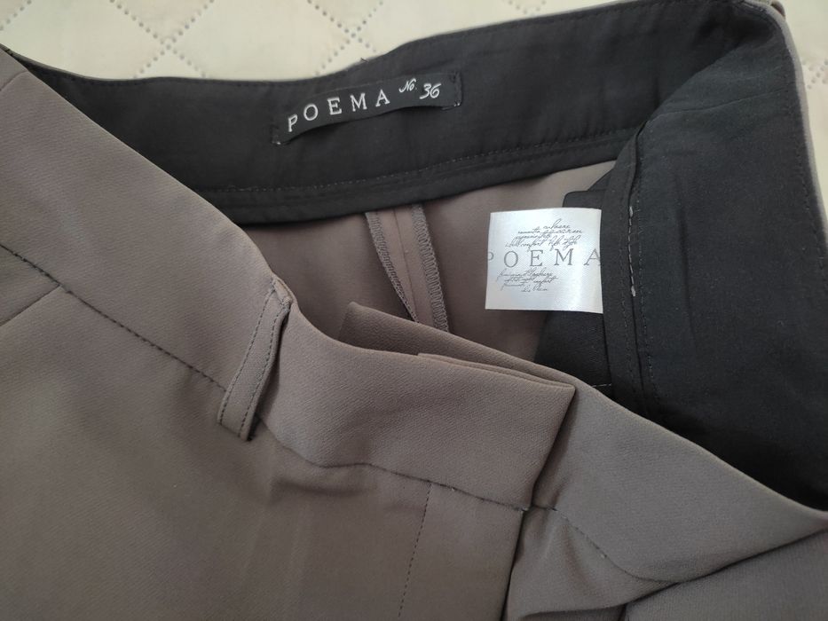 Pantaloni office, colanți piele