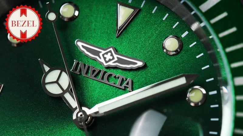 Nou, sigilat. Ceas unisex Invicta Pro Diver Green Date 24947