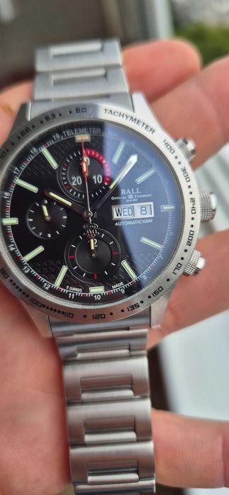 Ball Trainmaster Automatic Diver Chronograph Valjoux 7750