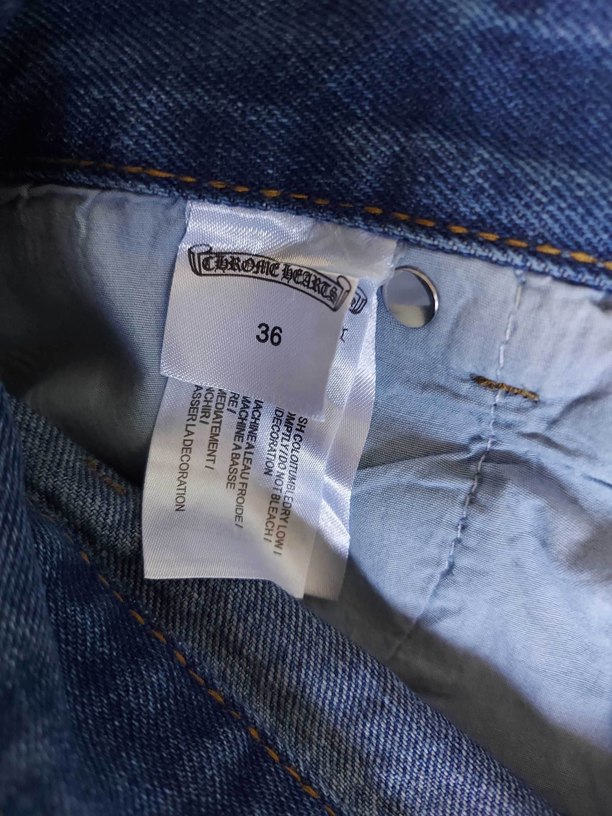 Мъжка дънки Chrome Hearts - размер 36 (XL)