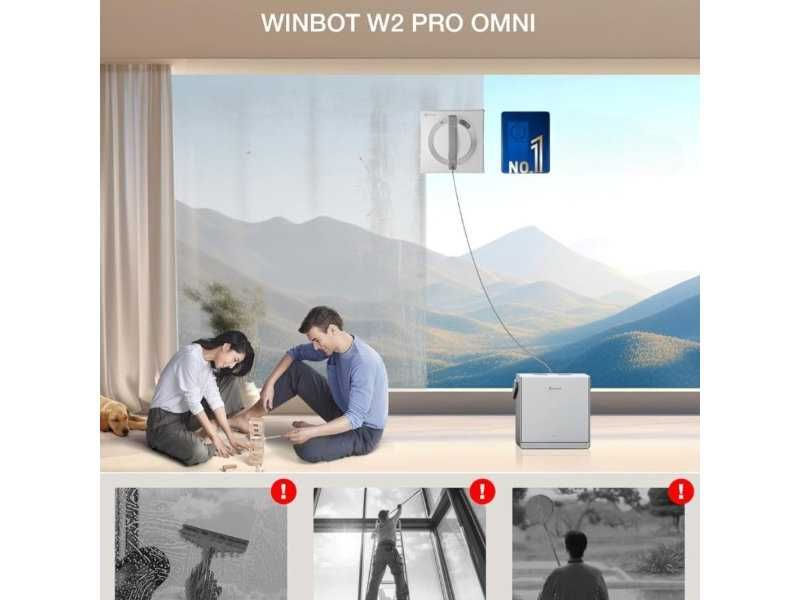 Робот за Почистване на Прозорци ECOVACS WINBOT W2 PRO OMNI