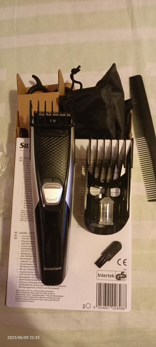 SilverCrest masina de tuns parul si barba noua