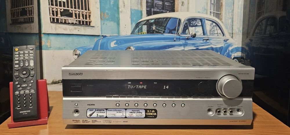 Onkyo TX SR 307 cu HDMI amplificator statie amplituner receiver