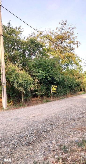 Teren 1250 mp , front 26 ml, zona de vile, gaz, canalizare, apa