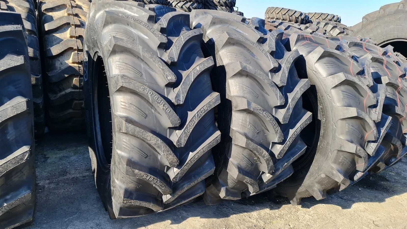 Cauciucuri noi 540/65R28 OZKA anvelope radiale rezistente tractor fata