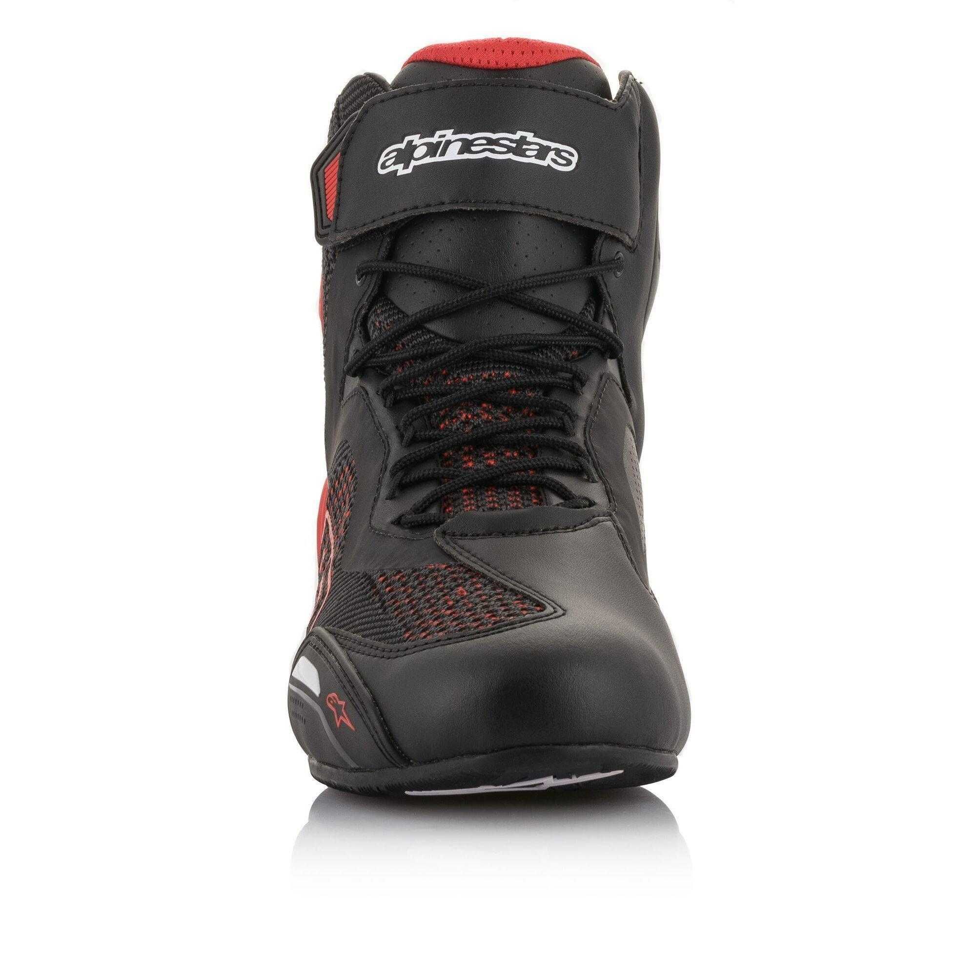 Мото боти Обувки ALPINESTARS ММ93 Faster-3 Rideknit Black Red