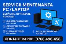 Reparatii PC & Laptop/Mentenanta