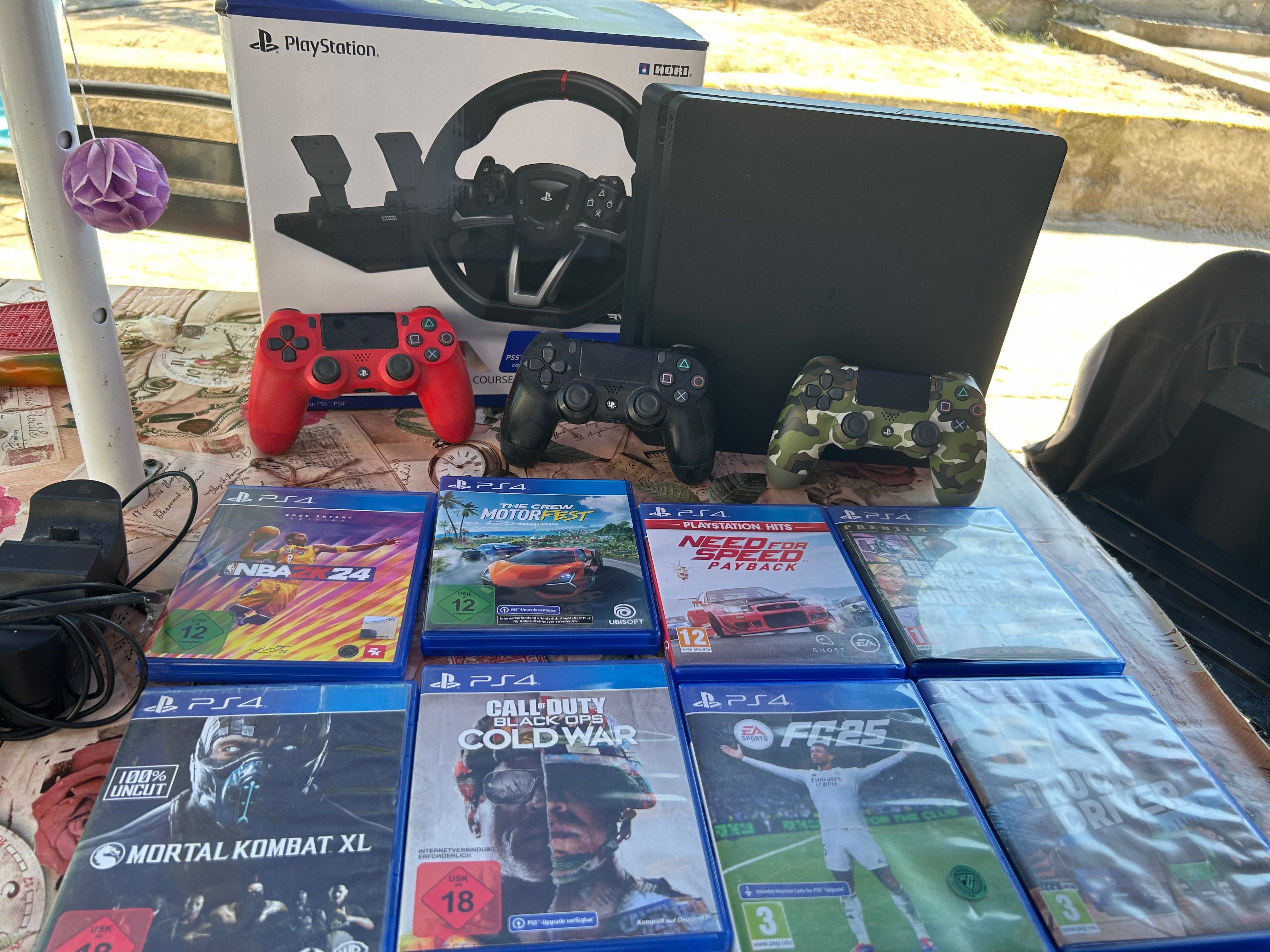 Ps 4 + цял сетъп и Fortnite акаунт