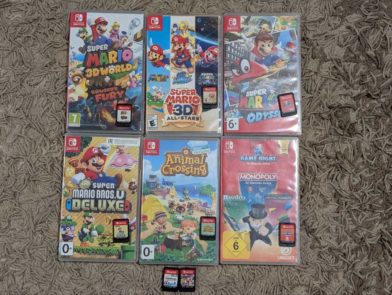 Продам игры на Nintendo Switch