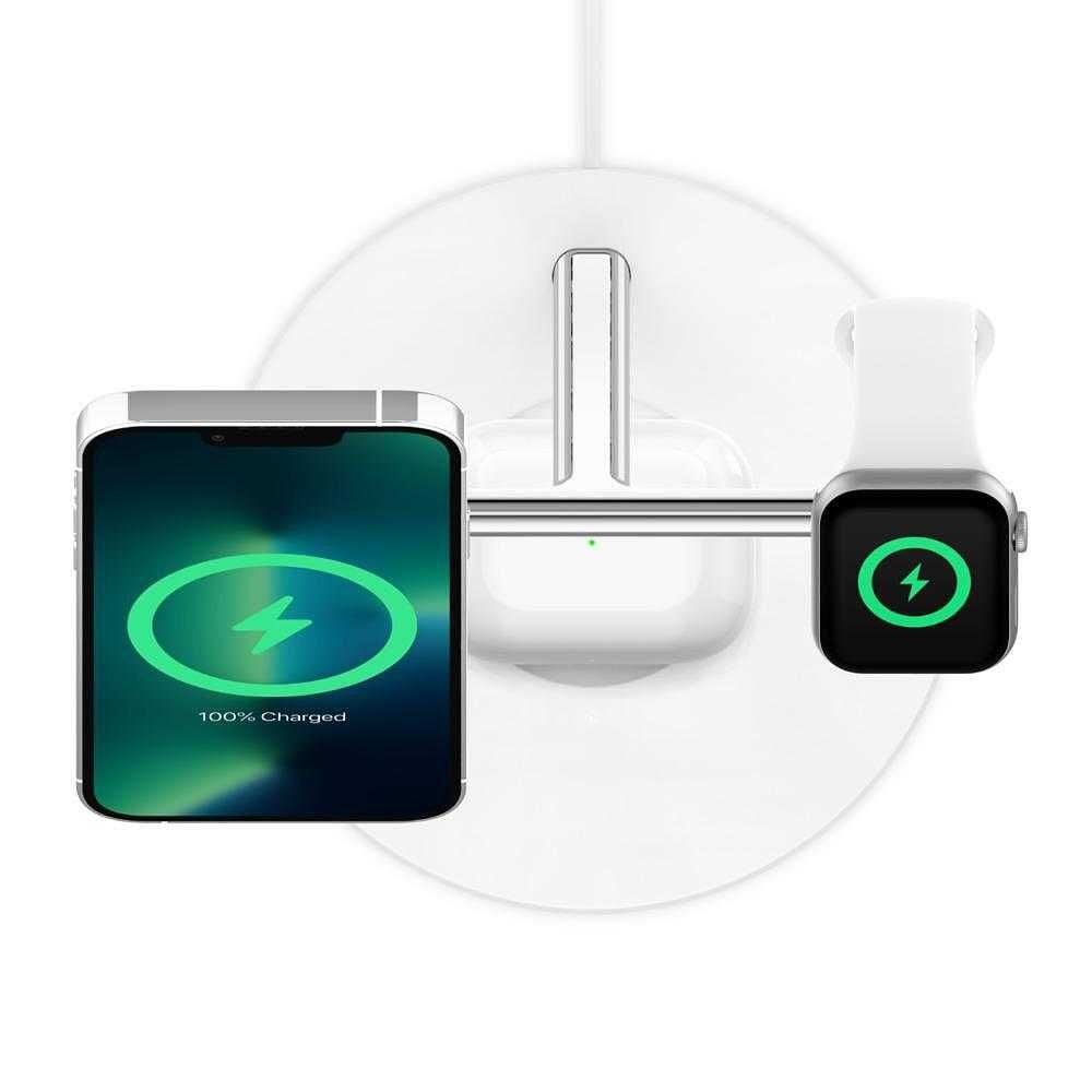 Стойка за безжично зареждане 3 в 1 Belkin MagSafe 15W