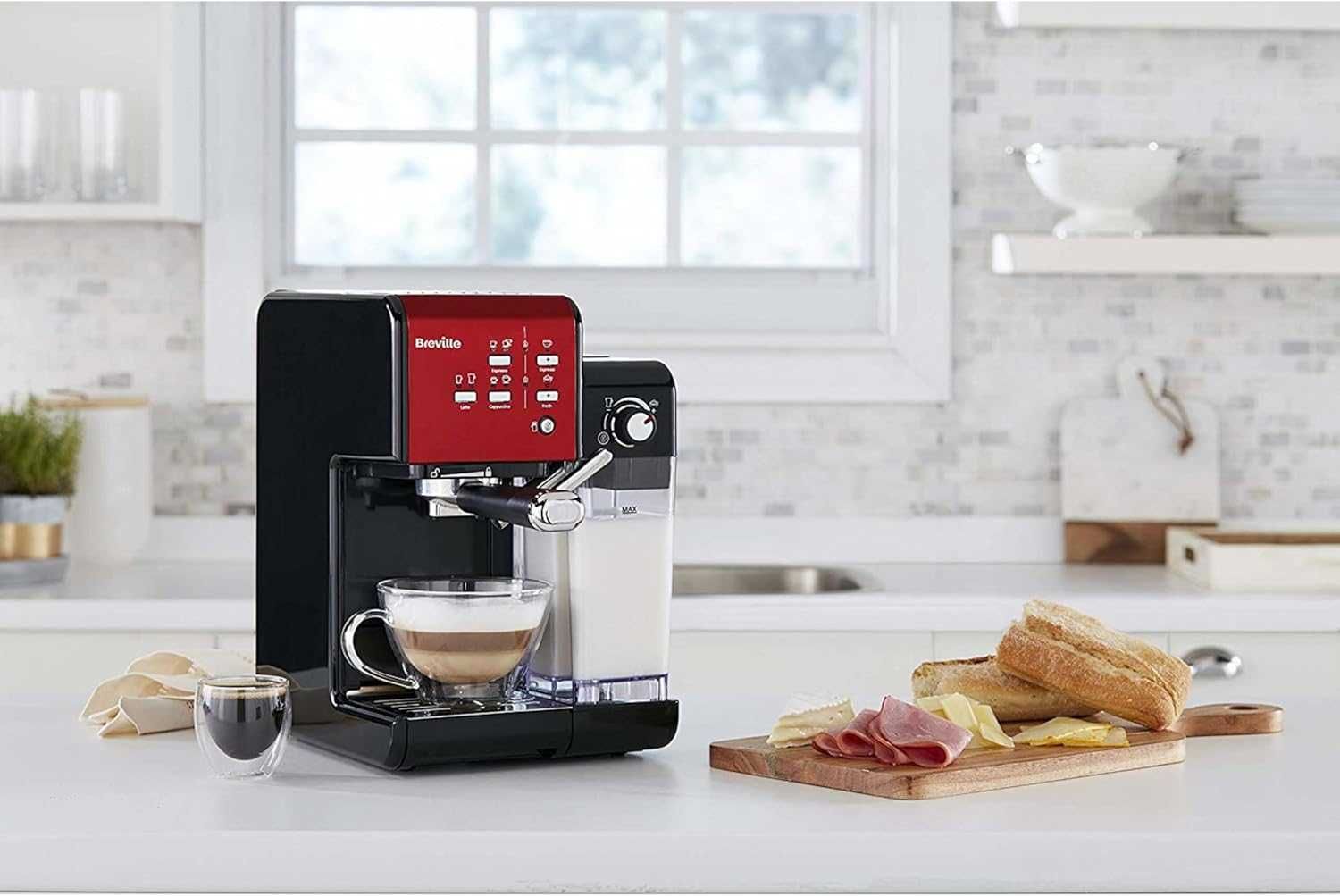 Кафе и еспресо машина Breville PrimaLatte II 19 бара VFC109X-01