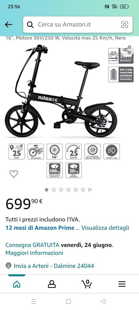 Bicicleta Electrică Nilox