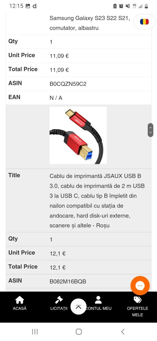 Cabluri telefoane, calculatoare, tv