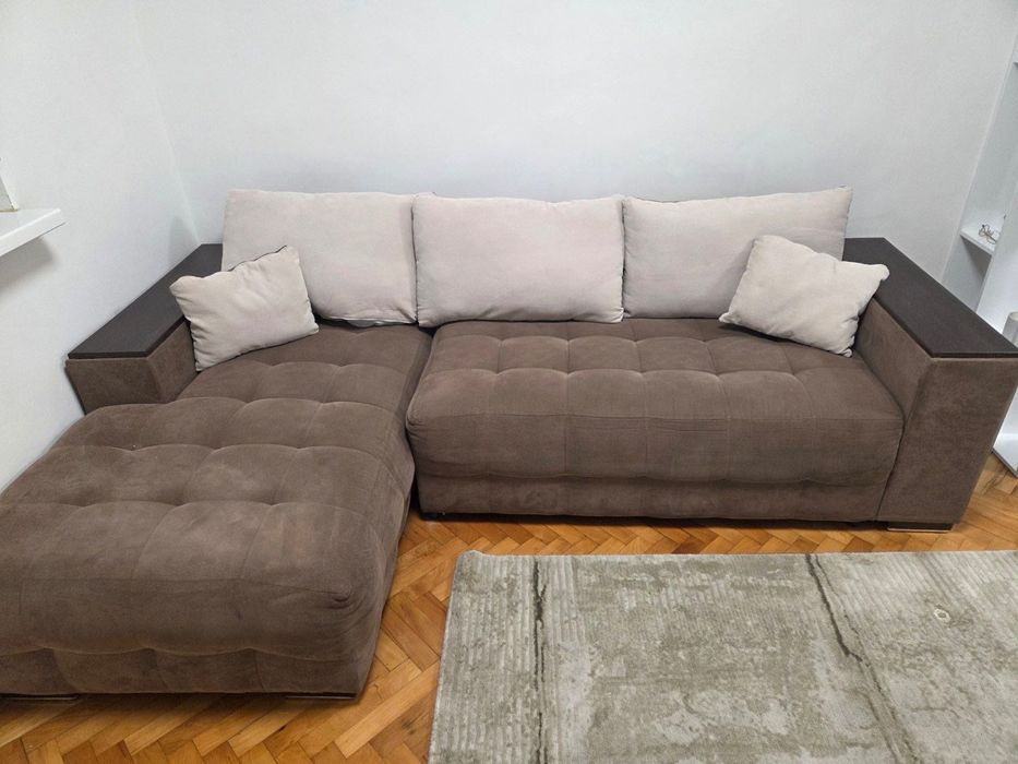 ъглов разтегателен диван