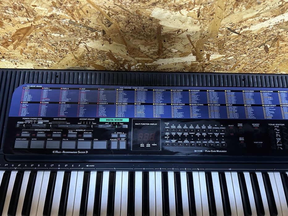 Orga electonica Casio Digital Reverb CT-680