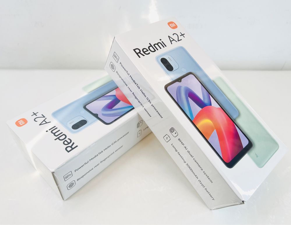 НОВ! Xiaomi Redmi A2+ 32GB 2RAM Black 2г. Гаранция!