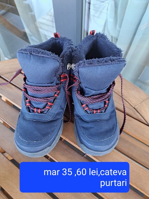 Ghete îmblănite quechua decathlon