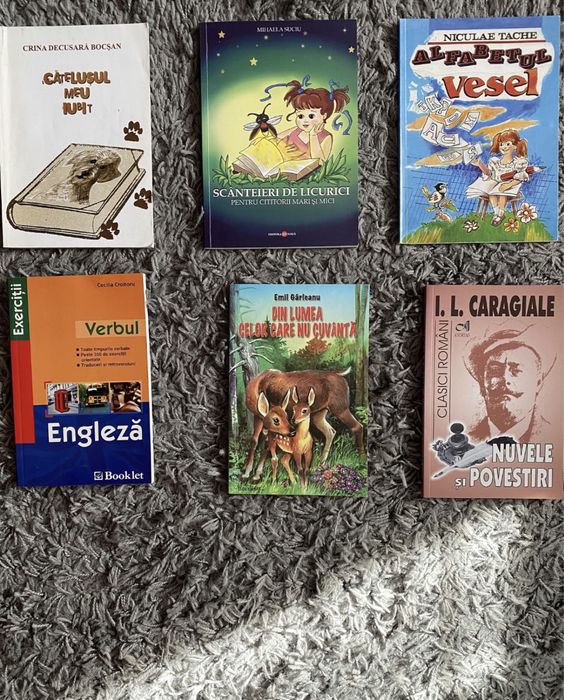 Vand lot carti peste 20bucati basme/poezii/povesti/balade/etc