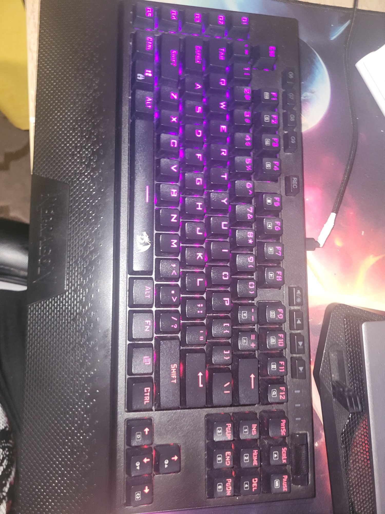 Tastatura gaming redragon broadsword k588 pro