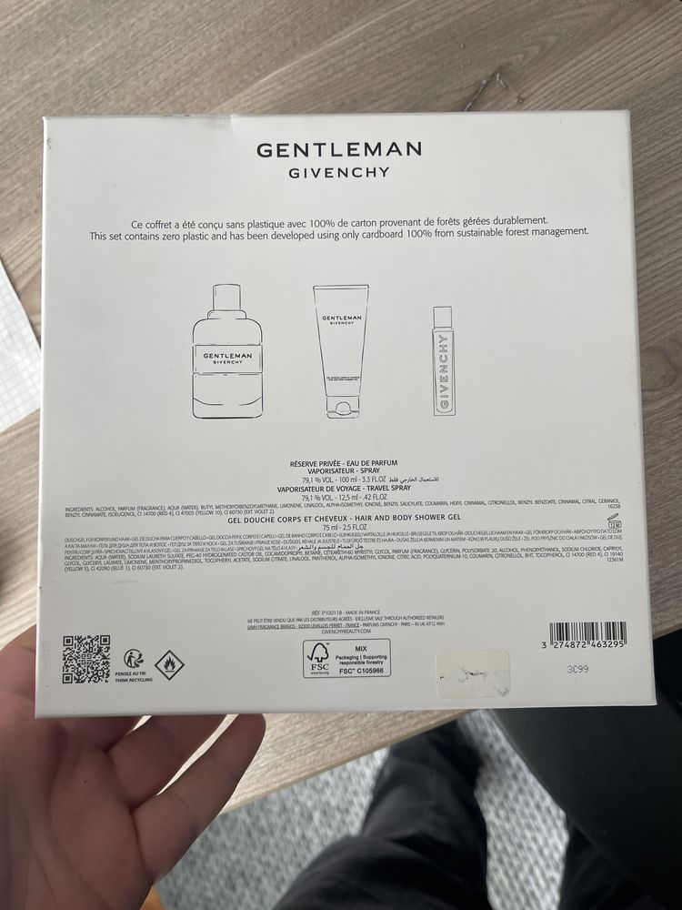 Set Givenchy Gentleman Reserve