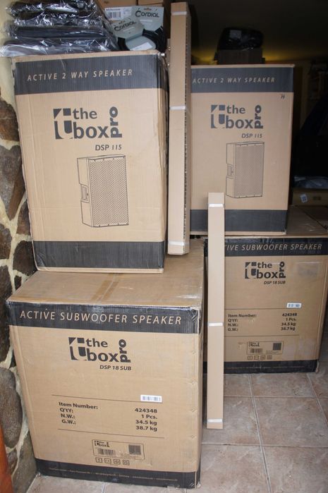 Boxe active the box pro DSP 115