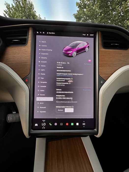 Vand Tesla model X Long Range 100D AWF, 2020