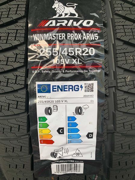 Нови зимни гуми ARIVO Winmaster ProX ARW 5 255/45R20 105V XL НОВ DOT