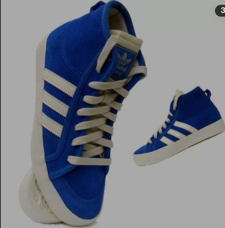 Кецове Adidas от естествен велур