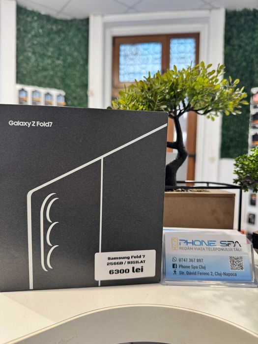 Samsung G.FOLD 7 NOU 256Gb/12 RAM - Din magazin,cu garantie!