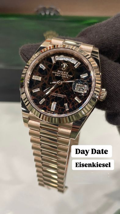 Rolex Day-Date 40mm Eisenkiesel