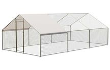 Cotet (tarc) pasari 8x3x1.95m, otel galvanizat Suprafața: 24m²