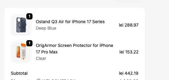 Set Premium TORRAS iPhone 17 Pro Max – Husă MagSafe + Folie 9H Nouă
