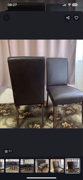Coltar piele bucatarie