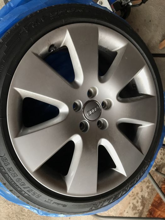 Vand jante aluminiu originale audi 225 40 18 compatibile si pe vw