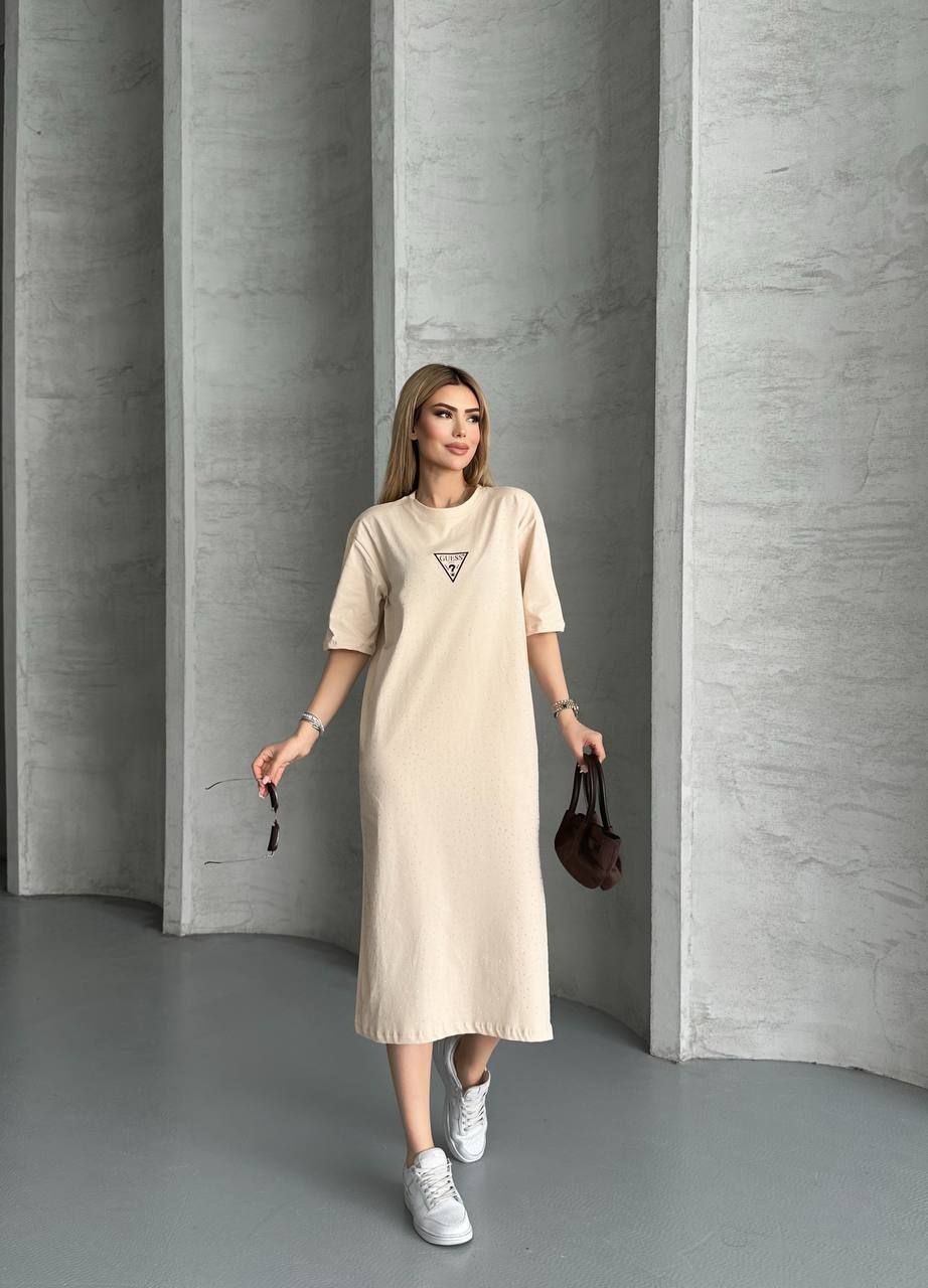 Rochițe Guess cu pietre material bumbac