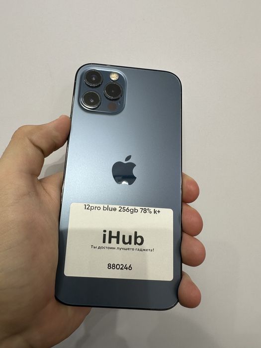 iphone 12 pro blue 256 gb 78%