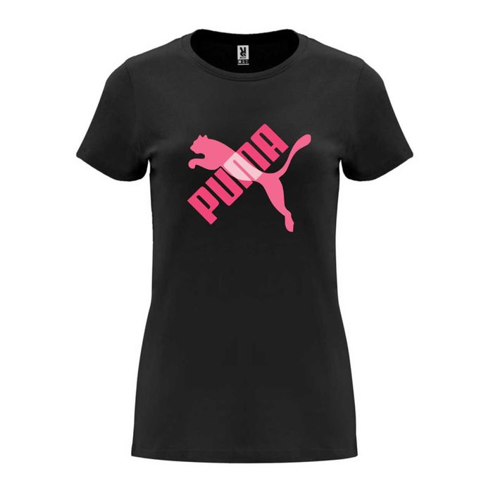 Дамски тениски на едро и дребно , черна дамска тениска пума