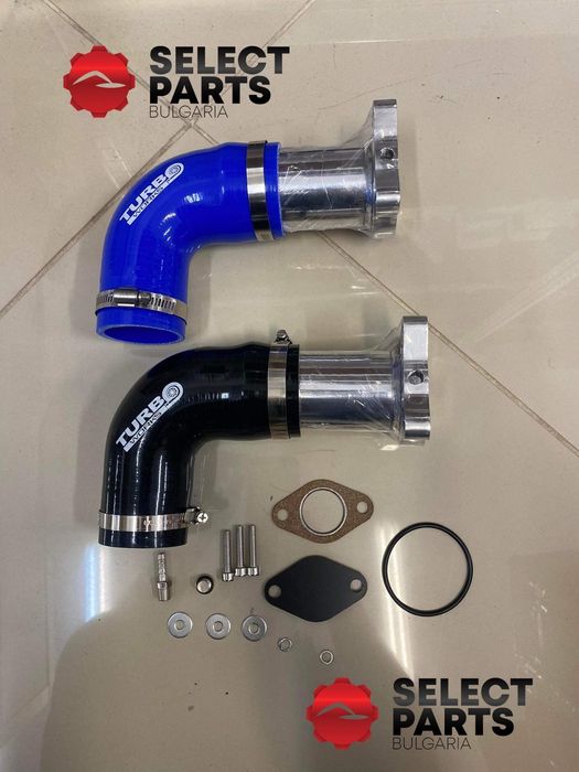 ЕГР EGR Delete Racepipe Race pipe VW Audi Seat Skoda 1.9TDI + маркуч