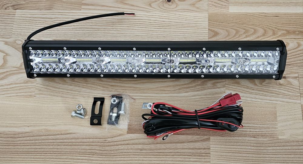 Proiector LED BAR CREE ATV Offroad 420W+kit cabluri 50CM