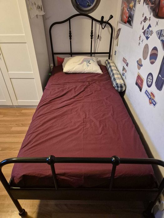 pat metalic ikea sagstua 90 x 200