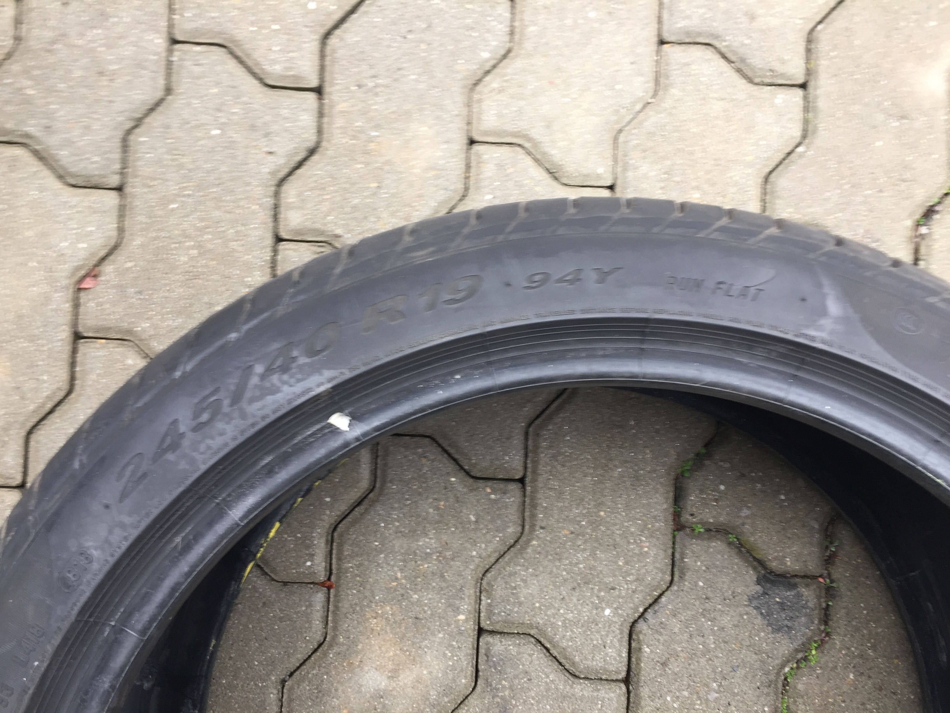 Зимни Continental 255/50/18 -Pirelli P-Zero run flat 245/40/19