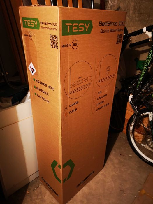ЧИСТО НОВ Обемен Бойлер Tesy BelliSlimo 100