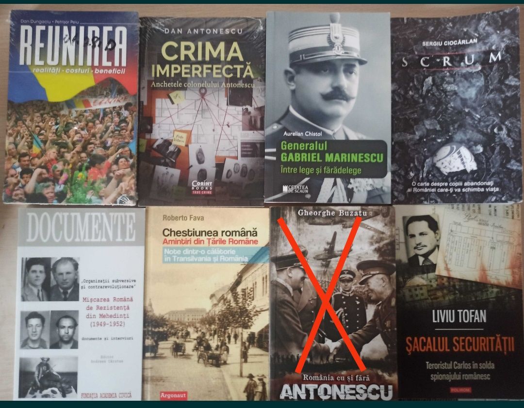 Carti de istorie despre istoria romanilor, comunism in Romania, razboi