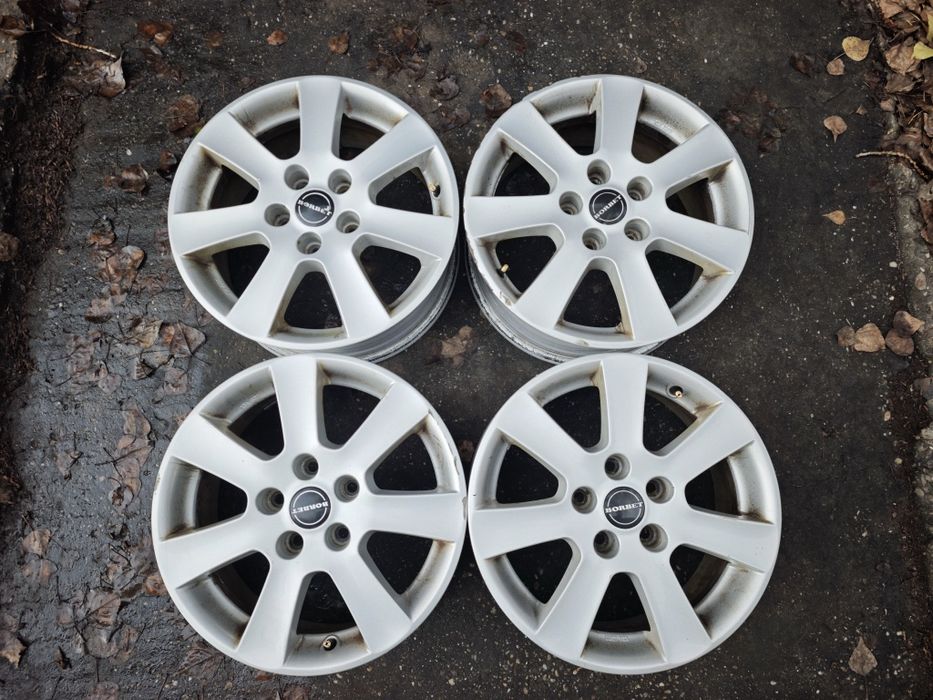 Jante aliaj Borbet 5x112, 7jx16, ET45 ptr. Vw, Skoda, Seat, Audi