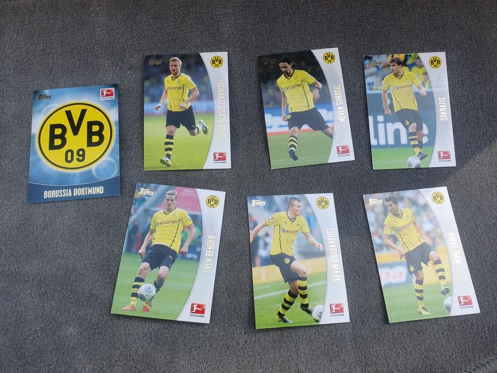 ЛОТ Topps Карти Bundesliga Borussia Dortmund Борусия Дортмунд