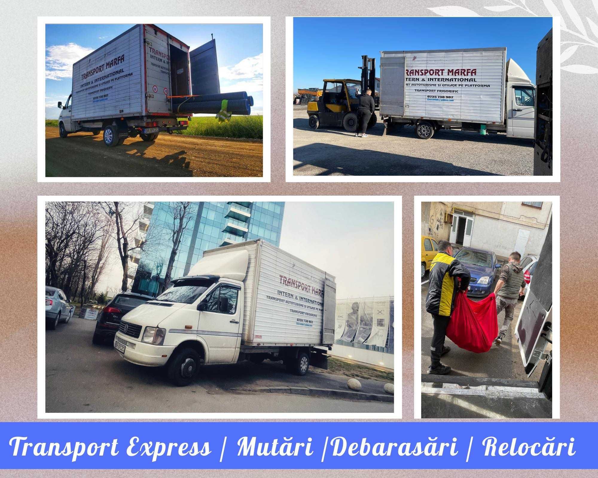Servicii mutari,debarasari mobila,electronice,etc.Transport Expres