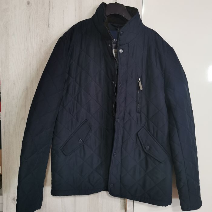 Geaca matlasată Feraud culoare Navy